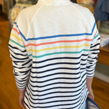 L.L.Bean Peaks Island Button Mockneck