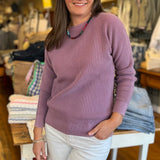 L.L.Bean Sunwashed Waffle Sweater, Pullover