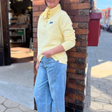 L.L.Bean Lakewashed Double-Knit Quarter-Snap