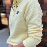 L.L.Bean Lakewashed Double-Knit Quarter-Snap