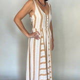 Atlas Linen Maxi Dress - Tribal