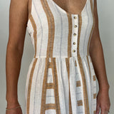 Atlas Linen Maxi Dress - Tribal