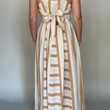 Atlas Linen Maxi Dress - Tribal