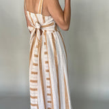 Atlas Linen Maxi Dress - Tribal