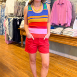 Elin Sweater Tank - Tribal