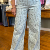Willow Floral Denim Pants