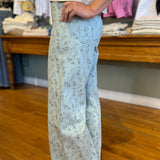 Willow Floral Denim Pants