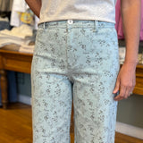 Willow Floral Denim Pants